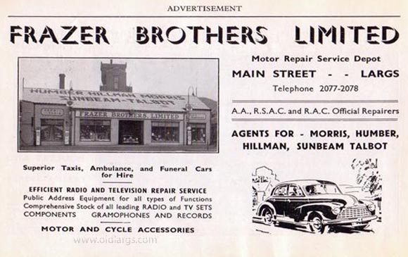 frazer brothers advert